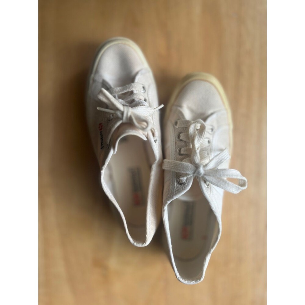 Superga 2750 COTU Classic White Canvas EU 36/ US 6 Made in Italy